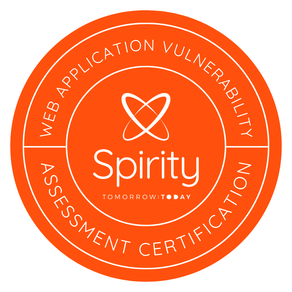 Vulnalerability certified by Spirity (1)